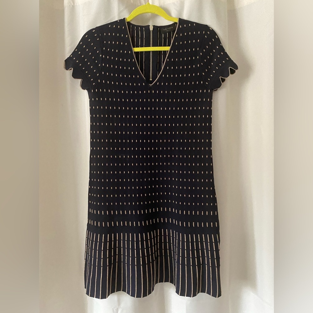 Classy but sassy blue with gold Ted Baker dreaa